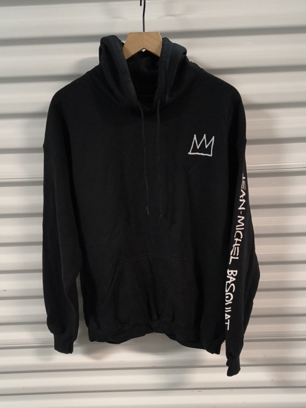 Jean-Michel Basquiat Dizzy Gillespie Jazz Horn Long Sleeve Sweatshirt Hoodie L